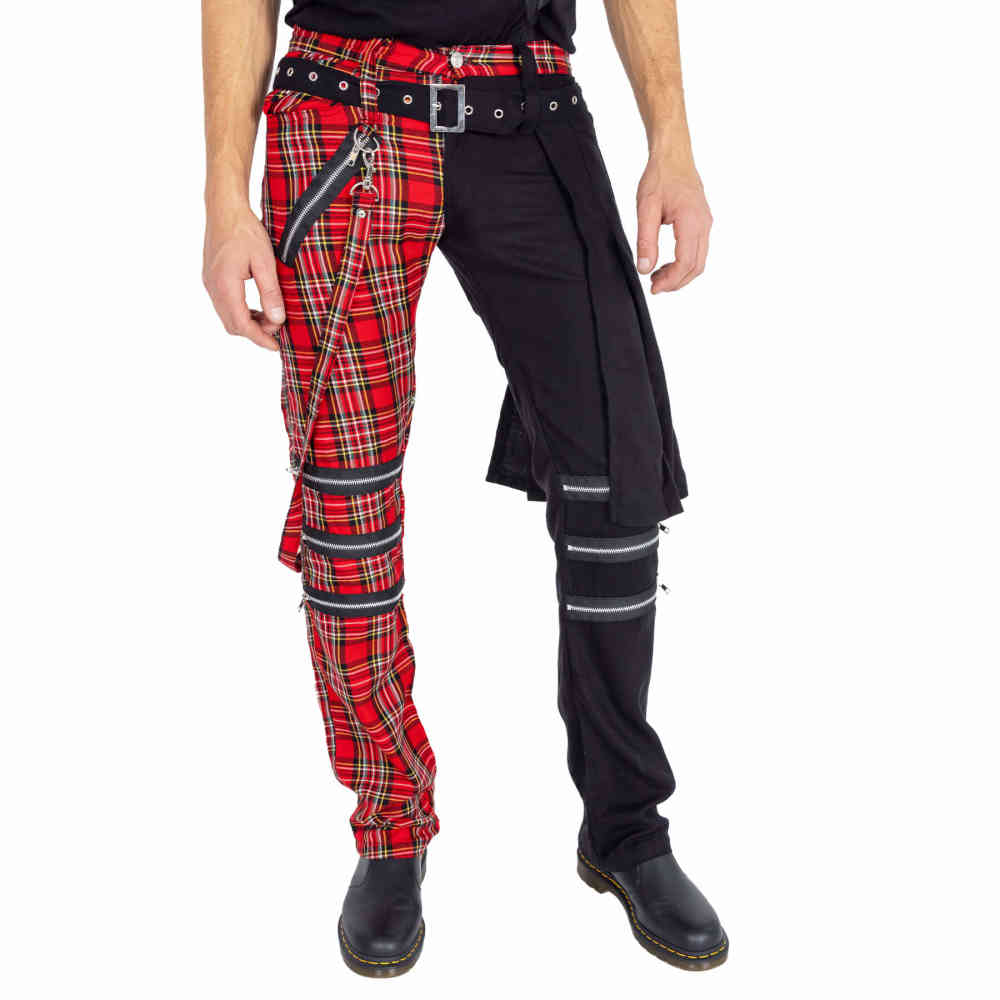 Heartless - Kreed Hose gerades bein - Schwarz/Rot